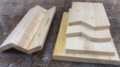 DIY Interior Design Project From Cheap Recycled Wood // Unique Cabinet With Secret Compartment