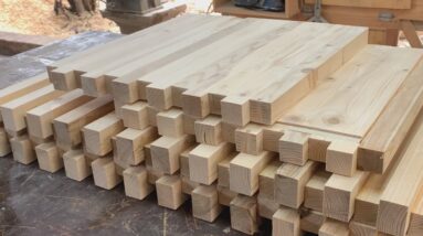 Unique Creative Woodworking Projects // How To Make A Cabinet With Unexpected Camouflaged Drawers