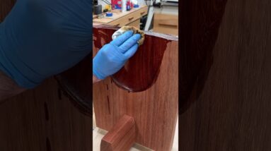 Add power carving to your furniture designs #woodworking #wood