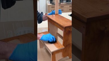 Two Step Shaker Step Stool / Basic Woodworking Project