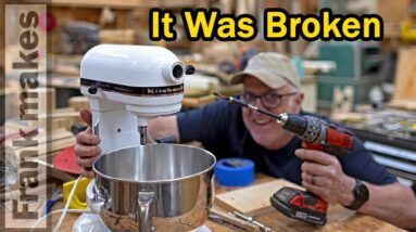 How I Fixed My Kitchen Mixer