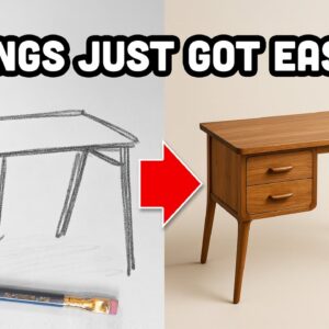 INSTANTLY Transform Project Sketches Into Images. FREE!