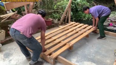 Can I Build a Wooden Gazebo By Myself In 1 Days // DIY Woodworking Projects