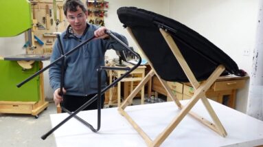 New legs for a broken moon chair