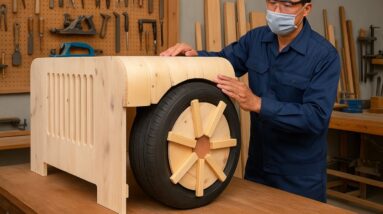 Creative ideas Of Recycled Pallet Wood // How To Make A Unique Desk That You Have Never Seen Before
