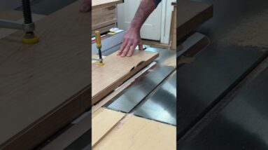 No Jointer Needed / Make a Straight Line Rip Jig