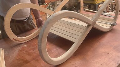 Easy And Useful Wood Recycling Ideas // How To Make A Unique Japanese Style Tea Table