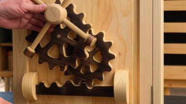 Used Wood Recycling Ideas // How To Make A Unique Secret Drawer Cabinet That No One Expects