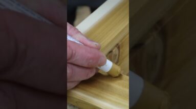 How to Fill Nail Holes with Wax Fill Sticks