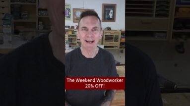 Learn Woodworking THIS WEEKEND! (Limited time offer)