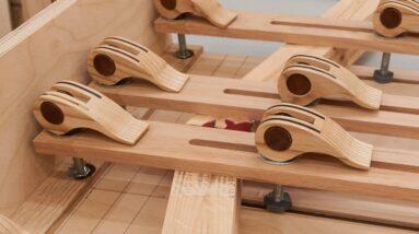 Powerful Clamp Action FAST! How to Make | Free Template and 3D Print Files