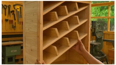 Creative Wine Rack Ideas From Recycled Pallet Wood // Design A Unique Wine Rack In Your Own Style