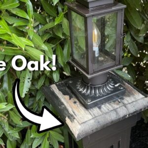 Don't use White Oak Outside