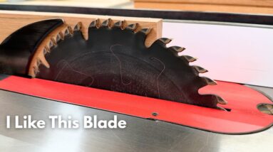 I Like this Table Saw Blade / It's a Good Blade for the Price