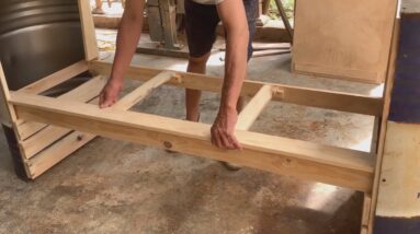 Unique Creative Design Ideas // How To Make Beautiful Furniture From Oil Drums And Recycled Wood