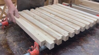 Unique Creative Woodworking Ideas // Unexpected Way To Make A Camouflage Cabinet