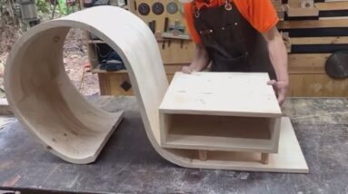 Artistic Wood Furniture Design Ideas // How to DIY A Stylish Modern Artistic Wood Table