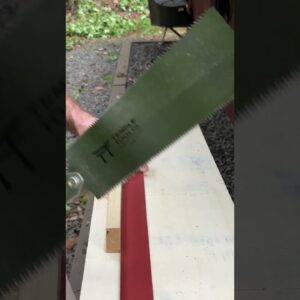 Nice to use a Handsaw for a change