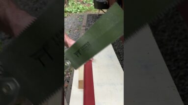 Nice to use a Handsaw for a change