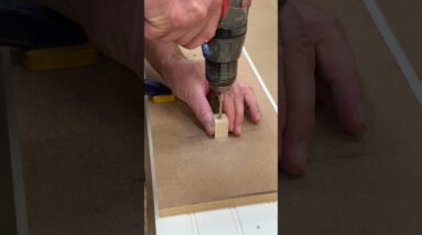 Quick Tip for Installing Hardware - How to Drill Straight
