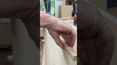 Solid Wood Edge Banding - Before applying Wood Veneer