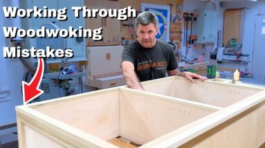 Fixing Mistakes in Woodworking - How to Keep Going When Things Go Wrong