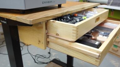 Homemade wooden drawer slides: So many options