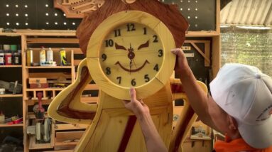 DIY Decorative Clock Ideas For Your Home // How To Make A Cute And Fun Wooden Clock