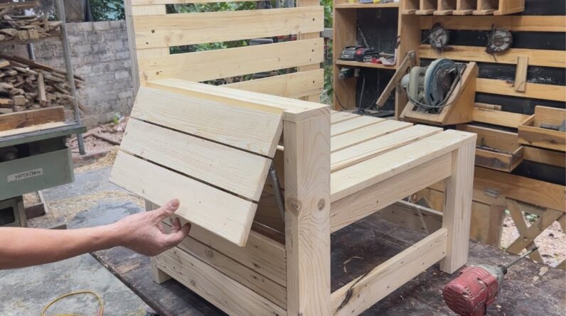 DIY Creative Recycling Ideas From Wooden Pallets // Smart Pallet Interior Design