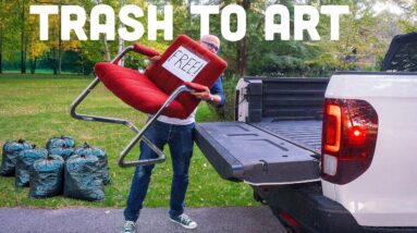 Turning Trash Into Modern Fine Furniture