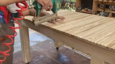 Creative Wood Design Ideas // When A Genius Came Up With The Idea To Create This Table