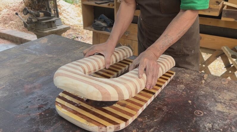 Creative Thinking To Create Homemade Wooden Furniture // The Element Of Surprise Makes A Masterpiece