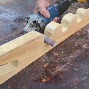 Unique Creative Woodworking Projects // How To Make A Height Adjustable Chair