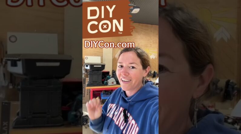 Big DIY event in Dallas! #diycon #callingallmakers #shorts