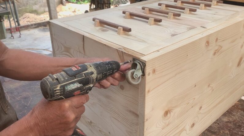 DIY Smart Furniture Ideas For Home From Recycled wood // DIY Woodworking Projects