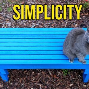 Finding simplicity in woodworking. And life.