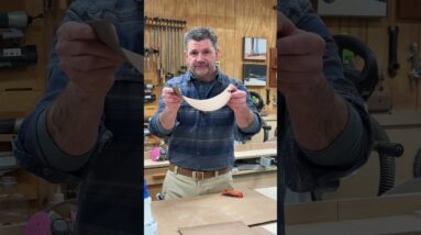 How to Flatten Warped or Curled Wood Veneer