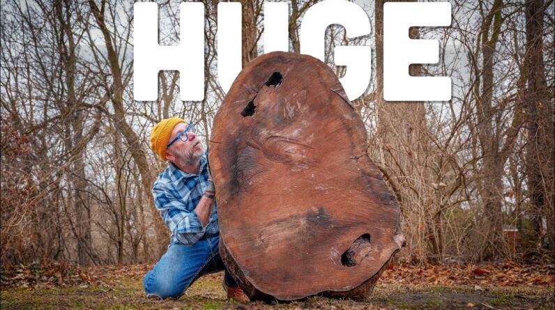 I Built a Machine to Flatten This Monster Slab