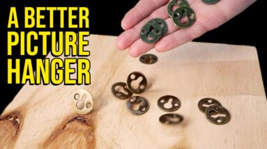 A woodworker's guide to installing keyhole hangers. They aren't hard.