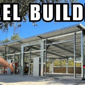 My First Steel Building - Built from a Kit!