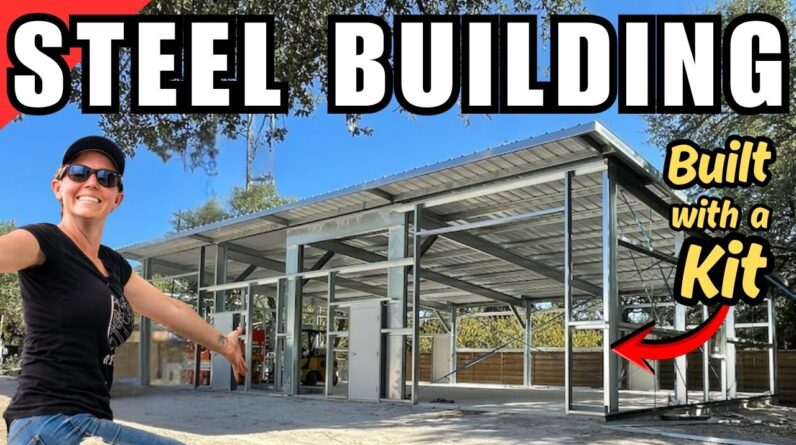 My First Steel Building - Built from a Kit!