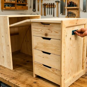 Masterful Recycled Woodworking Ideas // Perfect Space-saving Smart Interior Design