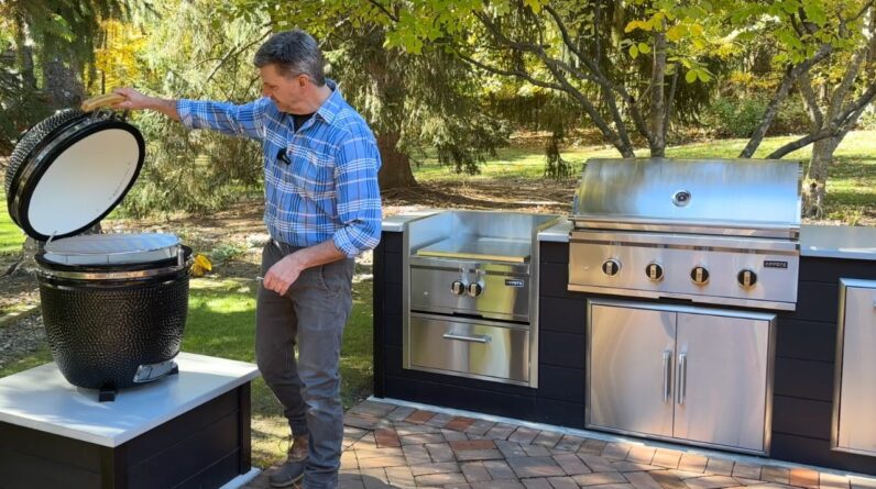 Assemble Coyote Asado Smoker - RTA Outdoor Kitchen Assembly