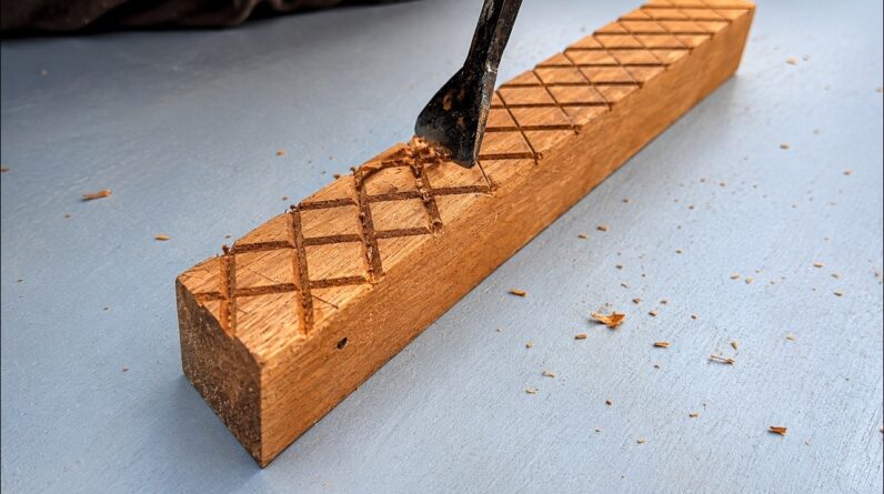 Great And Really Effective DIY Project // Making Your Own Woodworking Tools