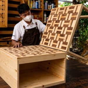 Creative Ideas For Recycling Wooden Pallets Into Smart Furniture // Ideas For Small Spaces