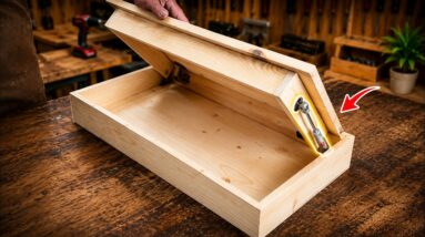 Extremely Creative Woodworking Ideas // You'll Be Surprised To Learn How Useful It Is