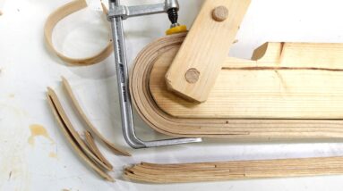 Wood bending: If at first you do succeed, try and fail again!