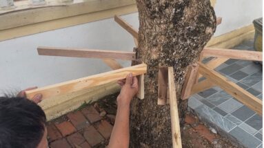 Changing The Mindset About Scrap Wood // How To Make A Surprisingly Unique Coffee Table