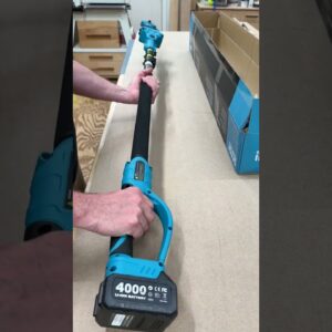 Testing out the SEESII Cordless Pruning shears