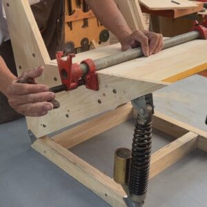 Creative Thinking In Woodworking // How To Make A Chair With A Unique Mechanism